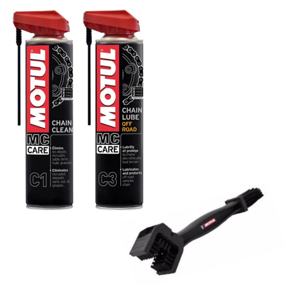 Kit entretien chaîne transmission Motul MC Care Off Road pour moto TT quad Neuf