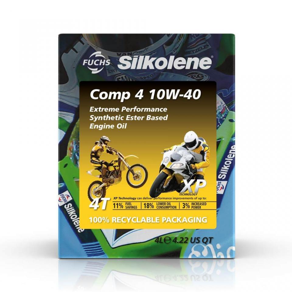 Lubrifiant et entretien Silkolene pour Moto Kawasaki 900 Z Abs A2 Euro4 2017 à 2022 Neuf
