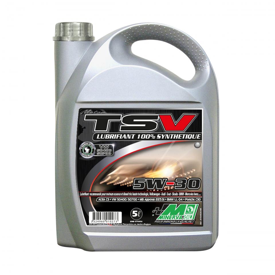 Lubrifiant et entretien Minerva Oil pour Auto Neuf
