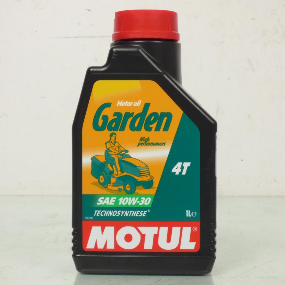Huile Motul Garden SAE 10W-30 1L pour motoculture 10W30 normes API SJ/CF