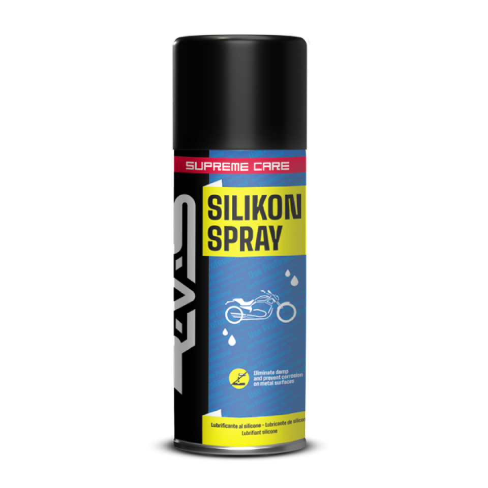 Bombe lubrifiant silicone RMS Silikon Spray 400mL pour entretien moto auto Neuf