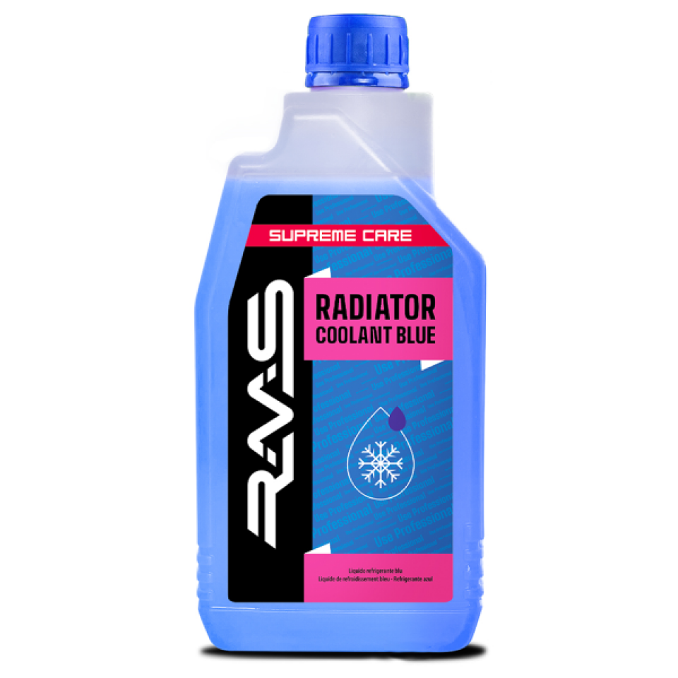 Liquide refroidissement RMS Radiator Coolant bleu 1L pour deux roues moto Neuf