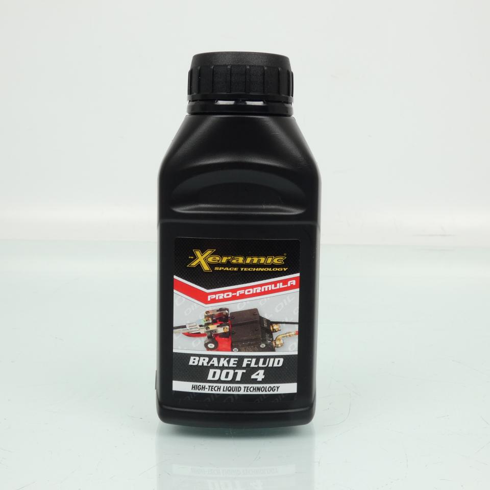 Liquide frein et commande embrayage Xeramic DOT 4 250ml pour moto scooter Neuf