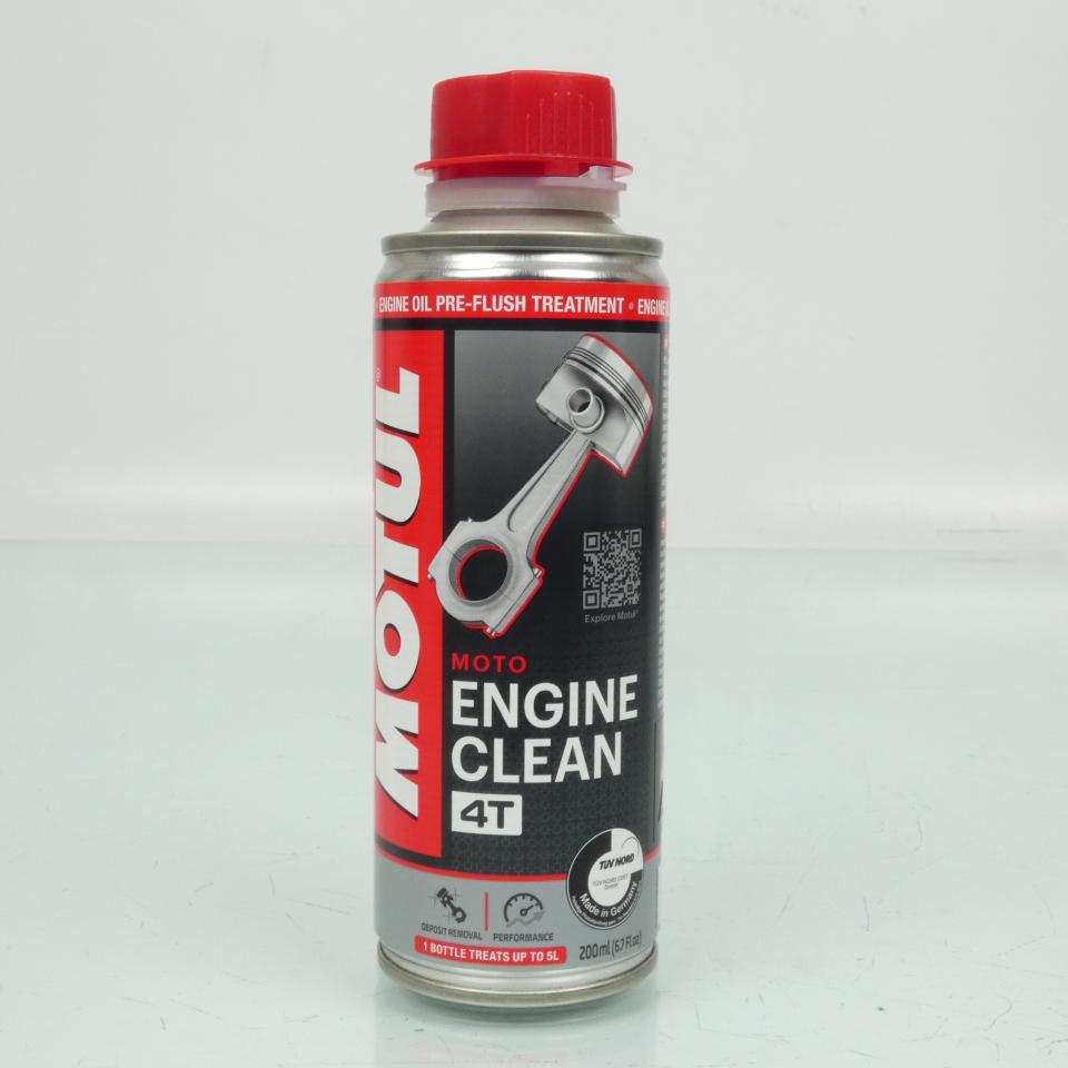 Additif nettoyant moteur avant vidange MOTUL Engine Clean Moto 4T pour moto Neuf