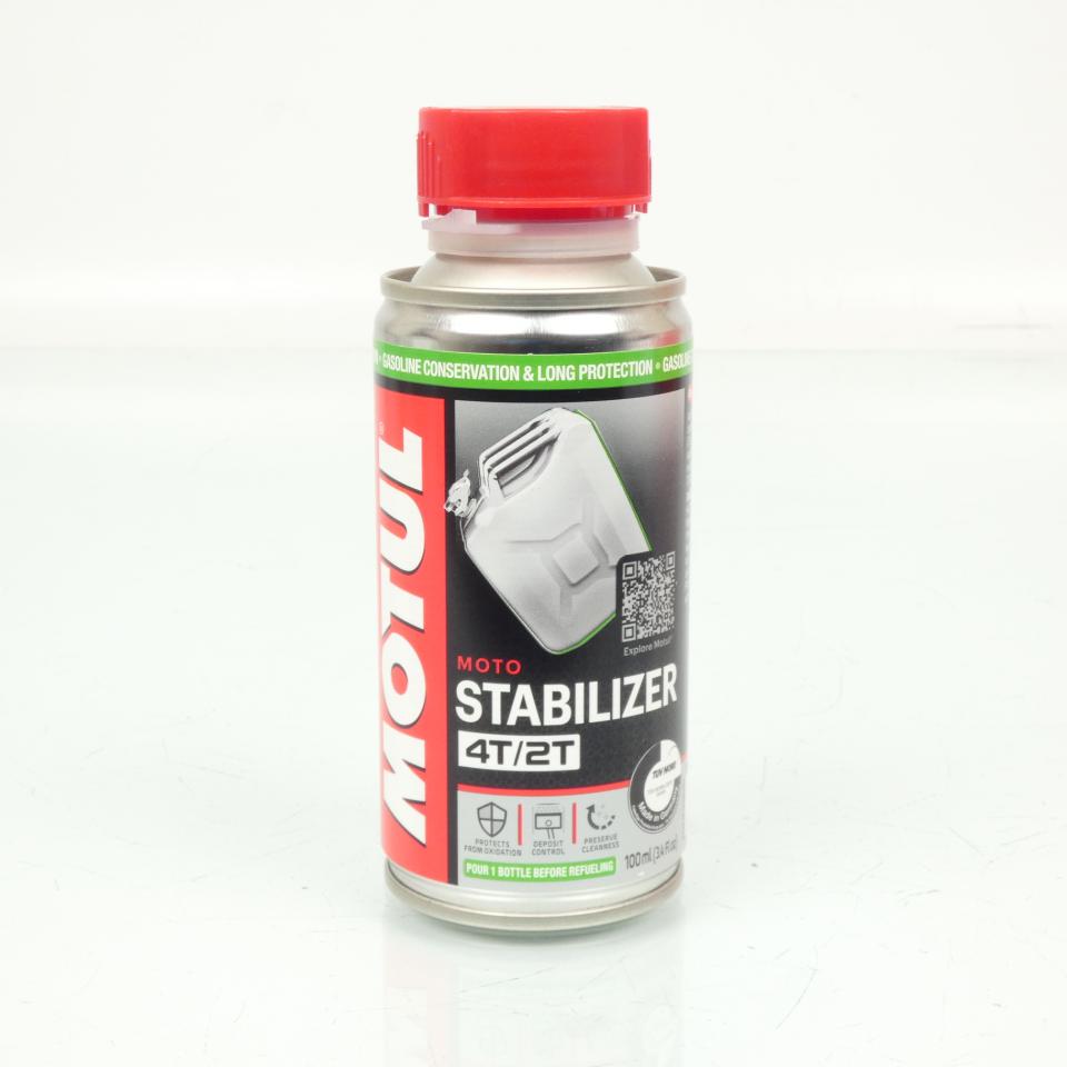 Additif stabilisant carburant Motul Stabilizer Moto 4T/2T 100mL pour moto Neuf