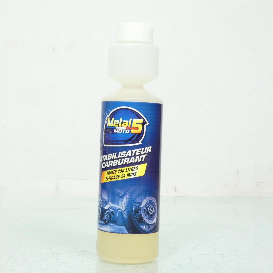 Additif stabilisant Metal 5 Stabilisateur Carburant 250mL pour moto auto Neuf