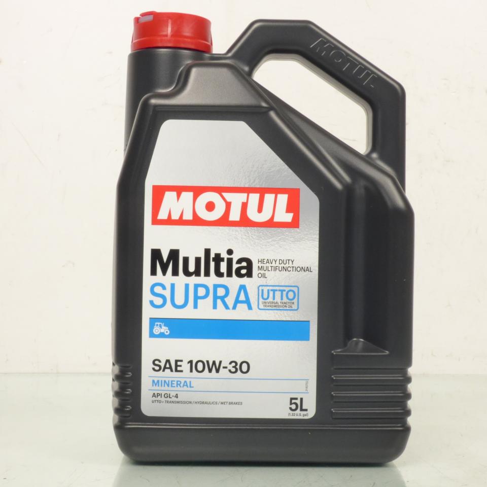 Huile MOTUL MULTIA SUPRA UTTO 10W-30 API GL-4 transmissions frein à bain d'huile