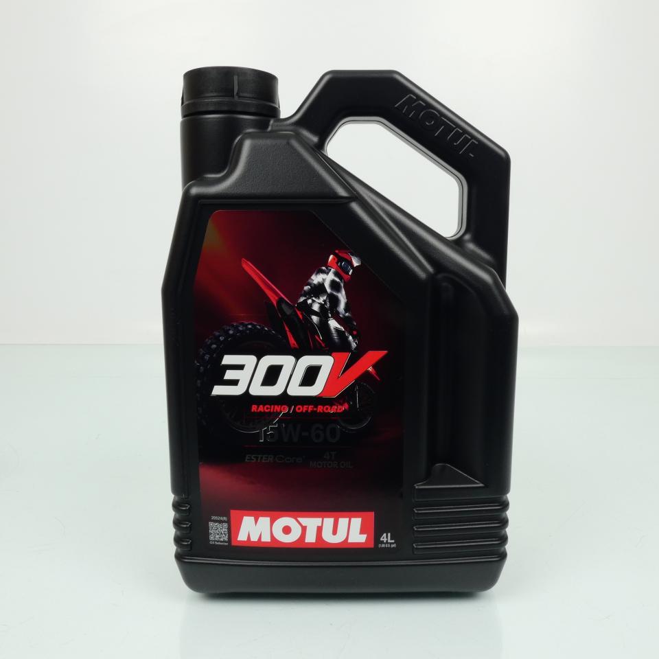 Lubrifiant et entretien Motul pour Auto 300V 15W60 4T 4L Neuf