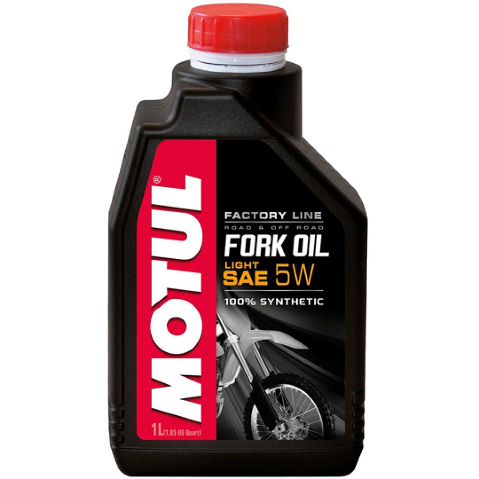 Huile de fourche MOTUL Factory Line 5W pour moto scooter haute performance