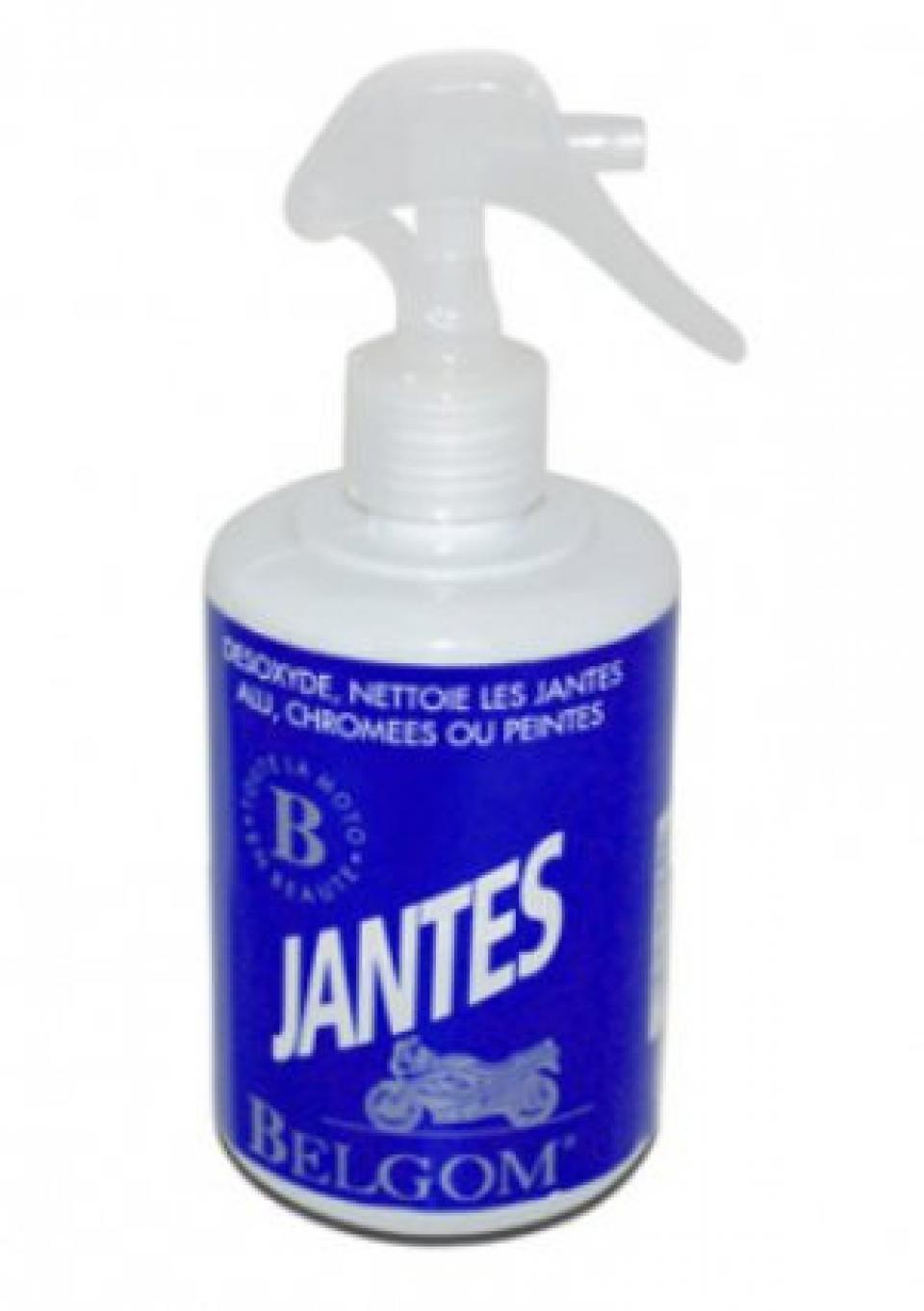 Spray nettoyant Belgum pour jante de moto voiture alu chromé peinte neuf 08.0250