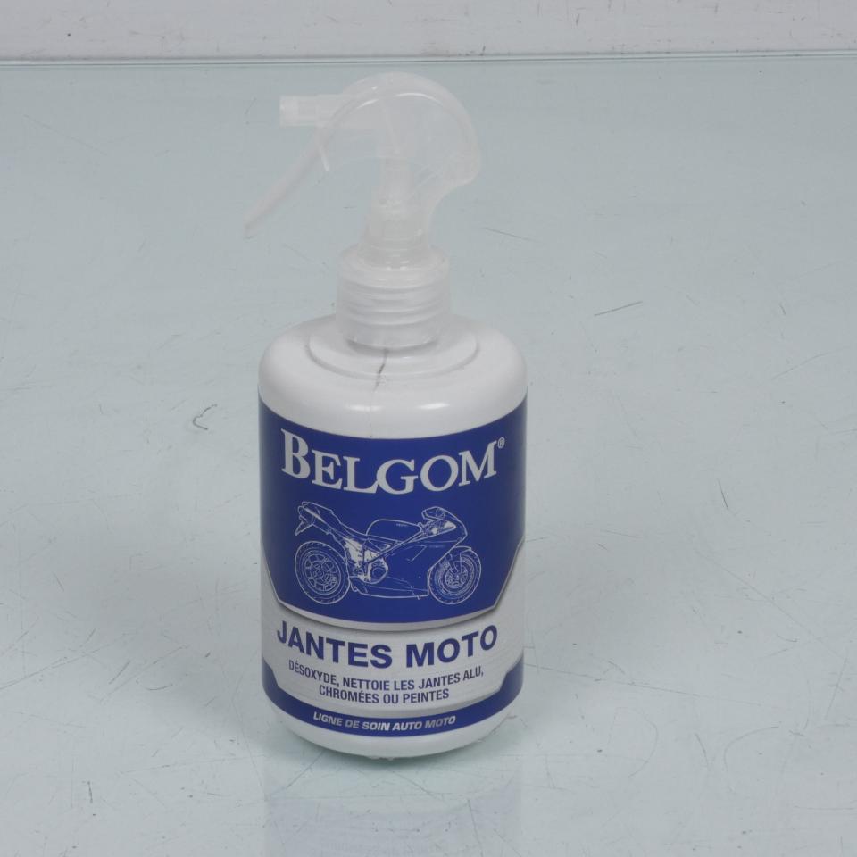 Spray nettoyant Belgum pour jante de moto voiture alu chromé peinte neuf 08.0250