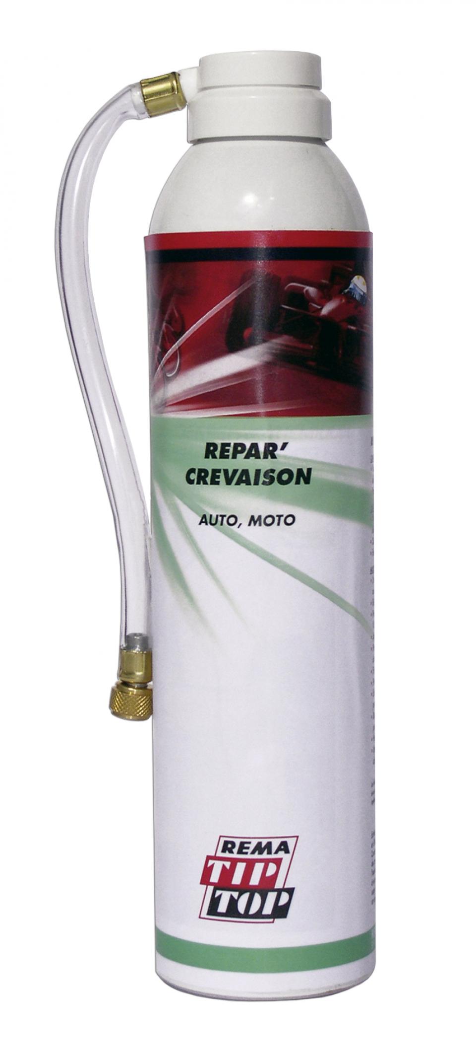 Bombe Tip Top Repar' Crevaison 300ml pour moto scooter quad auto remorque