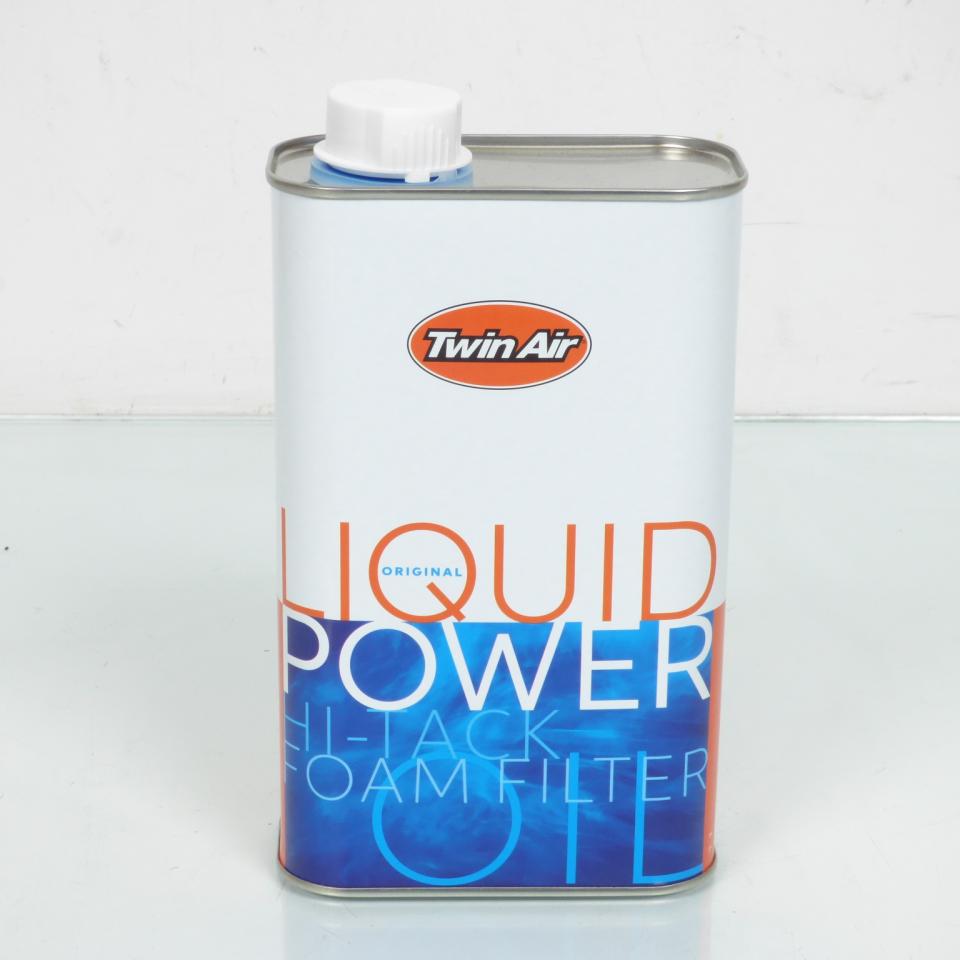 Huile Twin Air Liquid Power pour graissage filtre à air haut gamme 1L 159015
