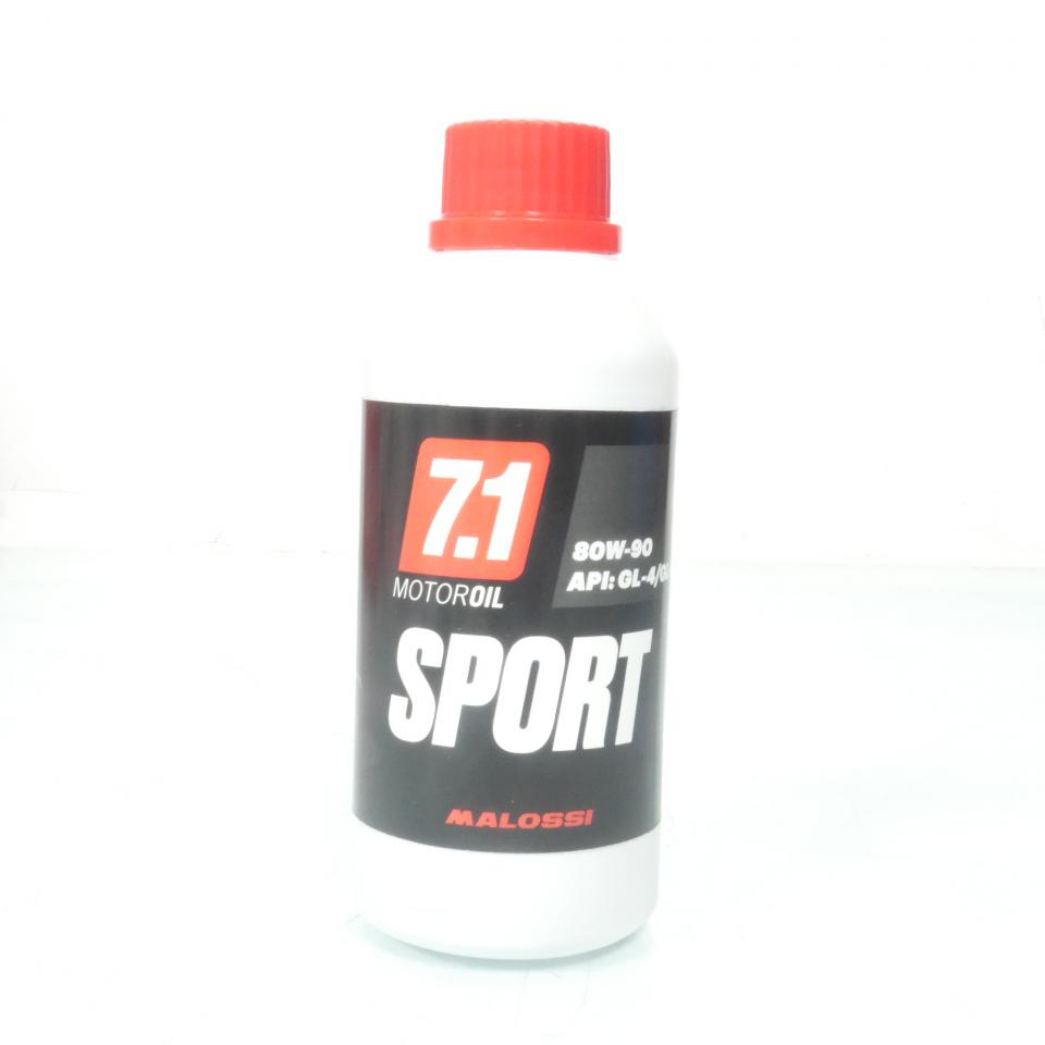 Huile de transmission Malossi pour scooter 7.1 Sport Gear Oil SAE 80W-90 Neuf