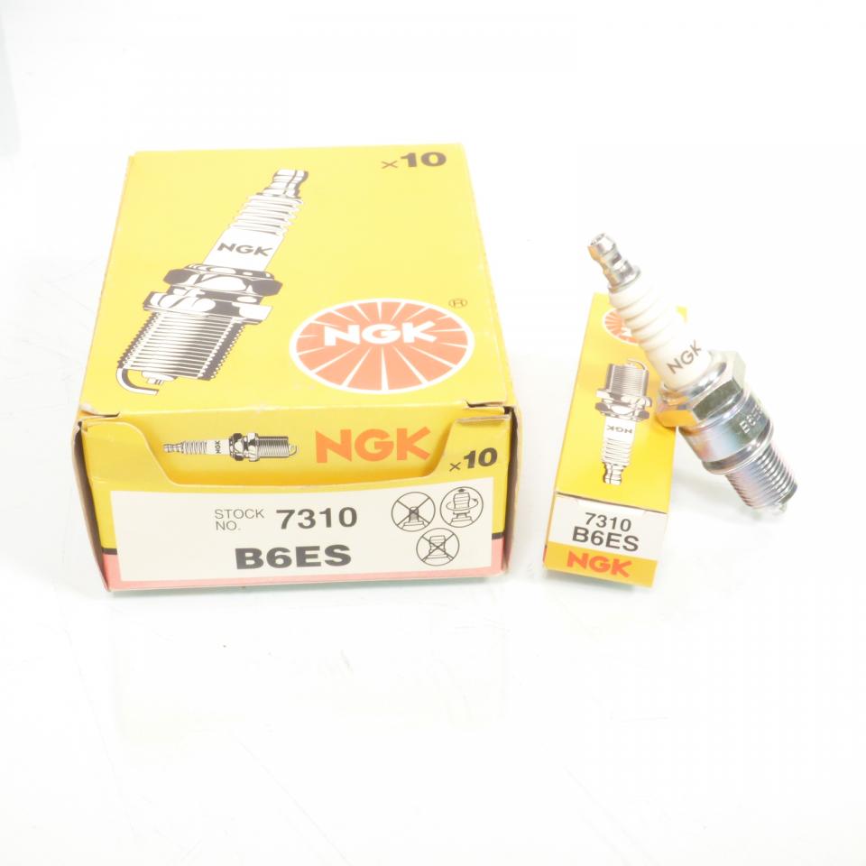 Bougie d'allumage NGK pour moto Ariel 1000 SQUARE FOUR MK II Après 1999 B6ES / 7310 / Par 10 Neuf