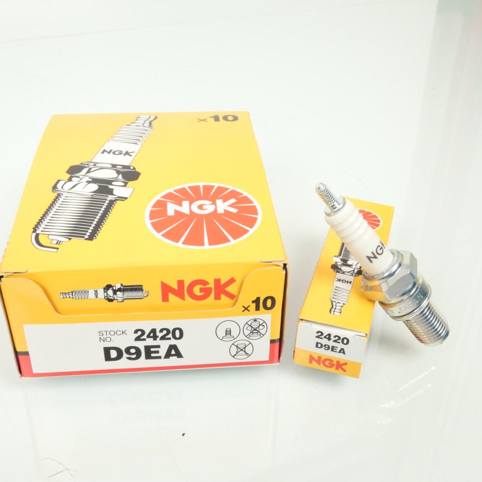 Bougie d'allumage NGK pour Moto Moto Guzzi 1000 Daytona Après 1992 D9EA / 2420 / Par 10 Neuf