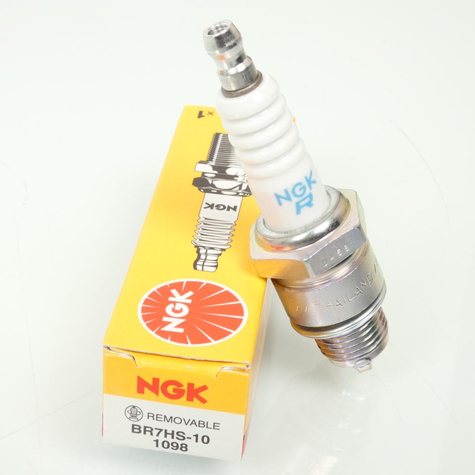 Bougie d'allumage NGK pour moto BR7HS-10 / 1098 / Par 10 Neuf