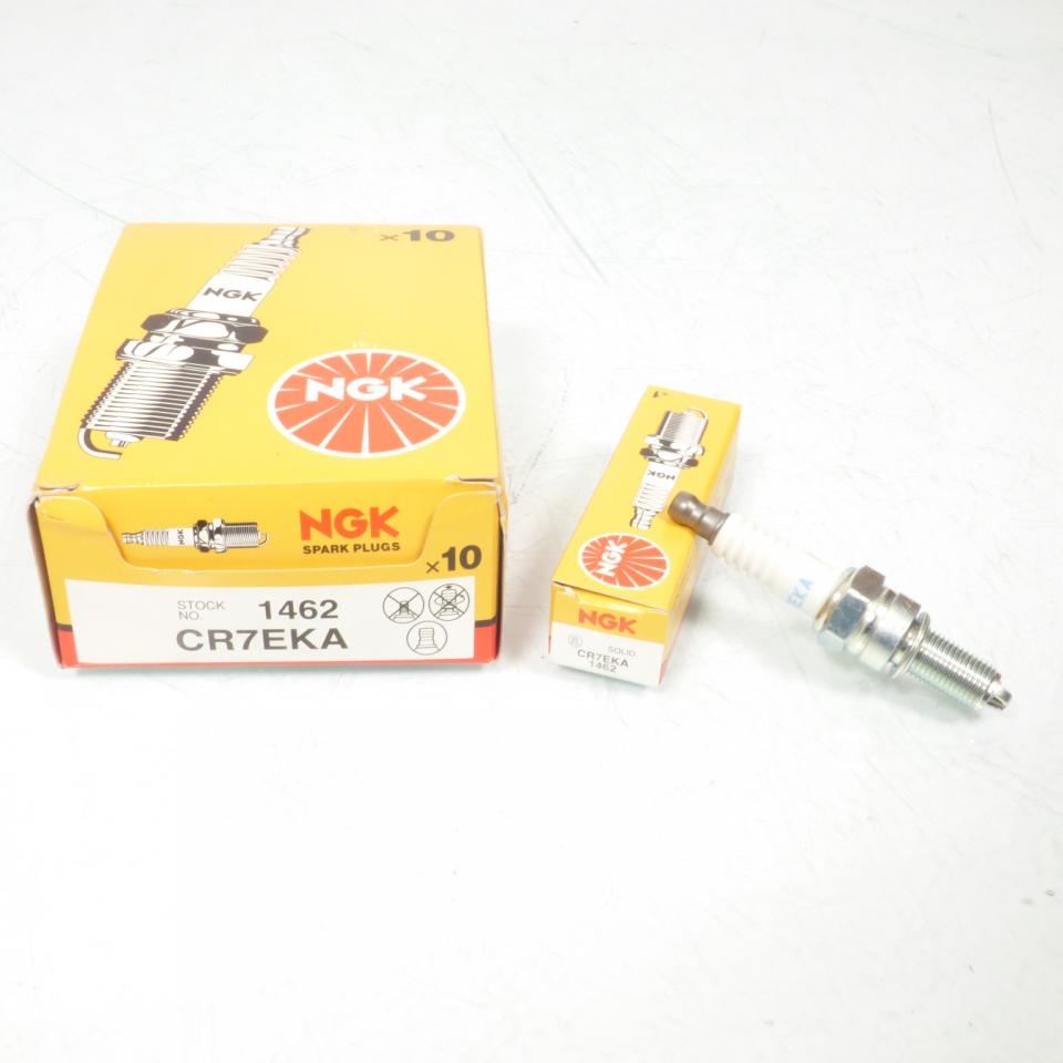 Bougie d'allumage NGK pour scooter Peugeot 50 Elystar Tsdi Après 2006 CR7EKA Par 10 Neuf