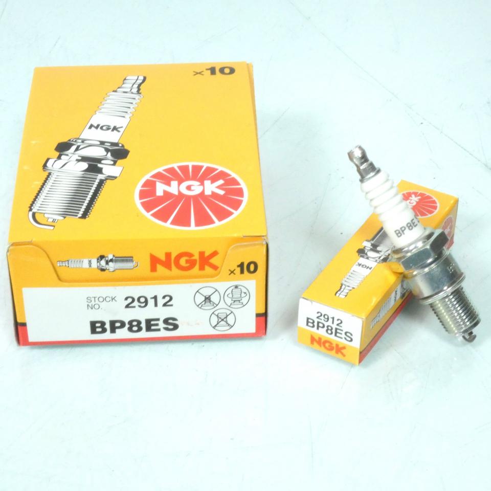 Bougie d'allumage NGK pour Moto Moto Guzzi 350 V35 Iii Après 1985 BP8ES / 2912 / Par 10 Neuf