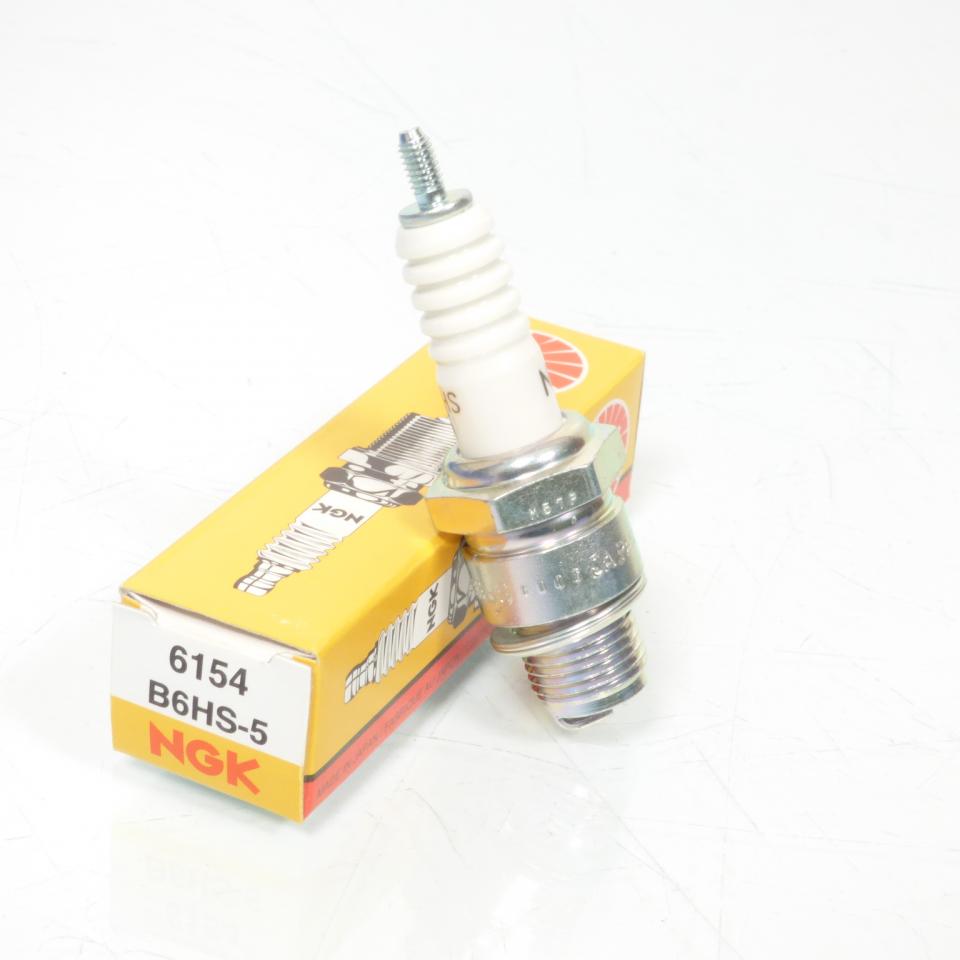Bougie d'allumage NGK pour moto B6HS-5 / 6154 Neuf