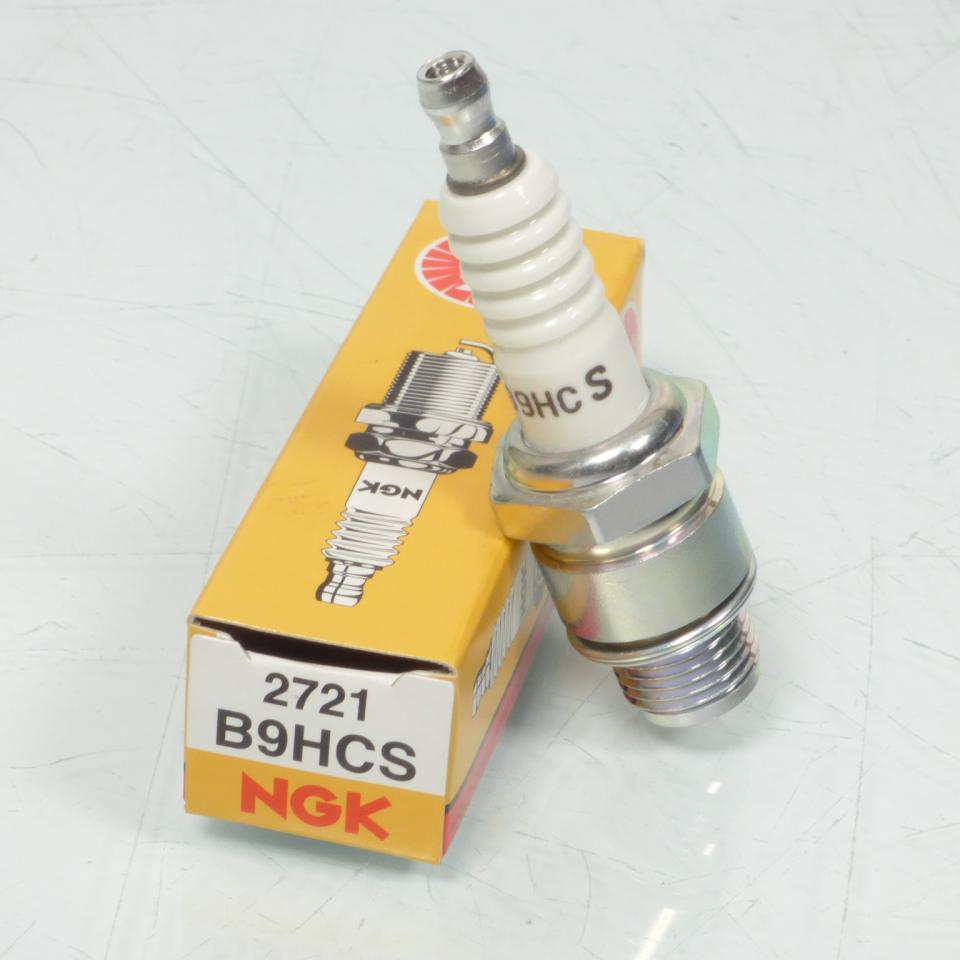 Bougie d'allumage NGK pour moto Kawasaki 350 S2 1972 à 1974 B9HCS / 2721 Neuf