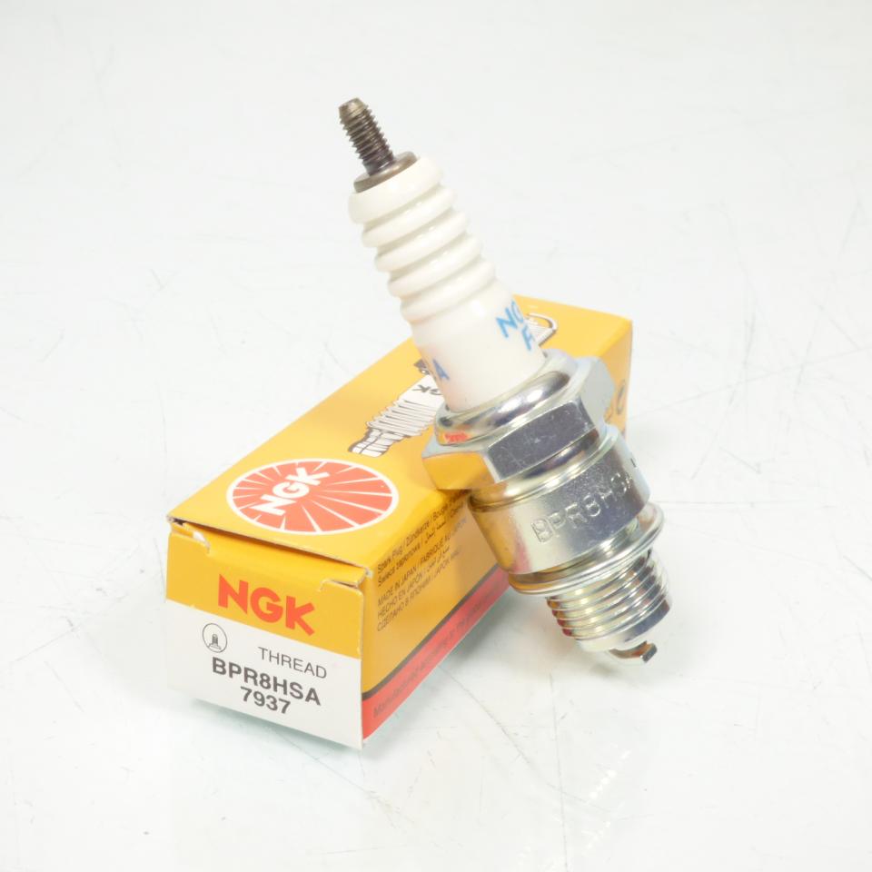 Bougie d'allumage NGK pour Scooter Aprilia 50 SR 2000 à 2003 BPR8HSA Neuf