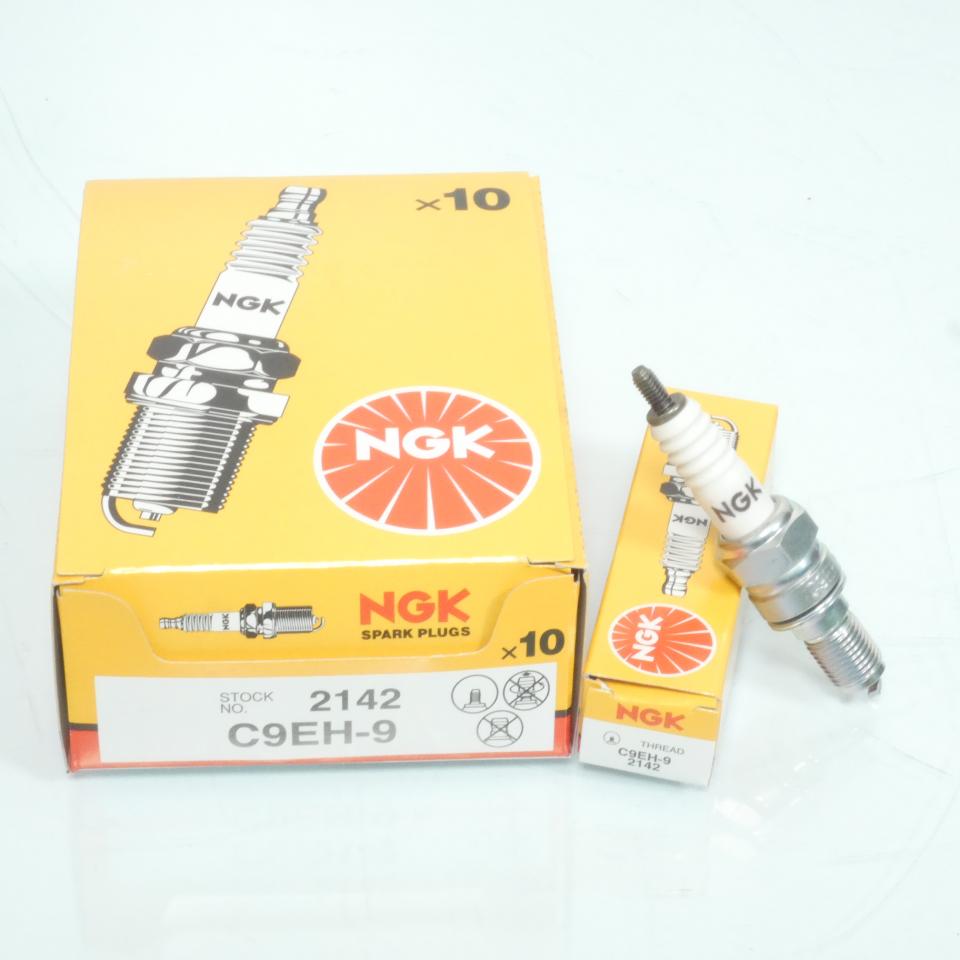 Bougie d'allumage NGK pour Moto Honda 600 Cb F Hornet 1998 à 2014 C9EH-9 / 2142 / Par 10 Neuf