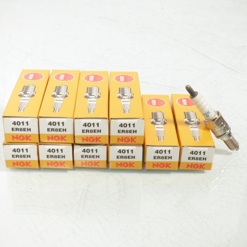 Bougie d'allumage NGK pour scooter ER8EH / 4011 / Par 10 Neuf