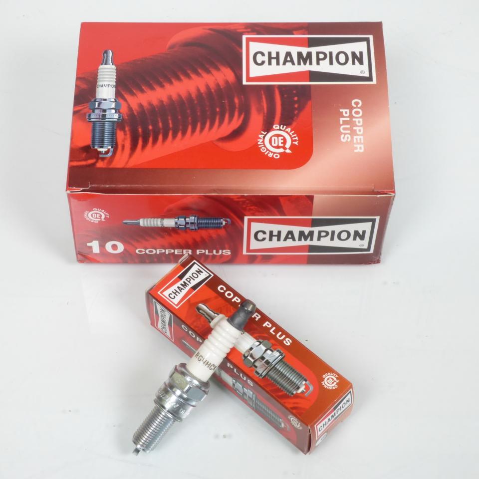 Bougie d'allumage Champion pour Scooter Piaggio 50 New Fly 4V 4T Euro2 2012 à 2017 RG4HCX Neuf
