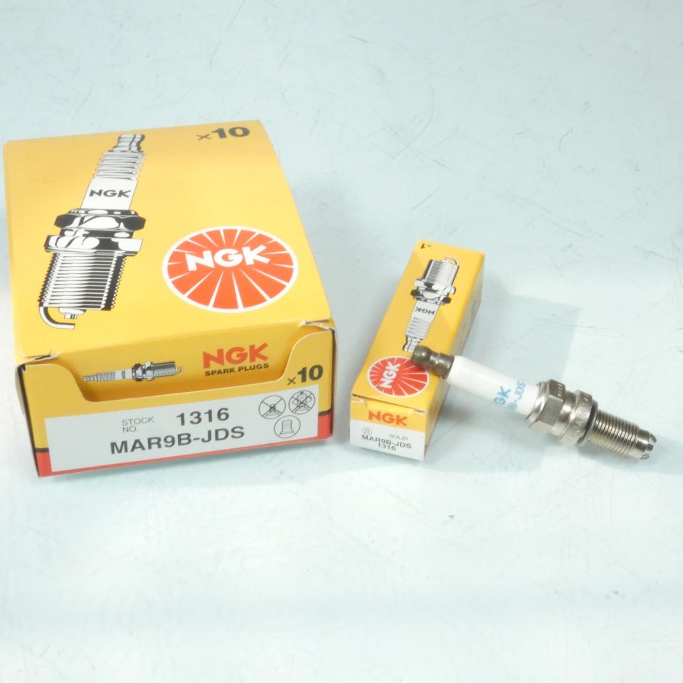 Bougie d'allumage NGK pour moto BMW 1200 K Gt Après 2007 MAR9B-JDS / 1316 / Par 10 Neuf