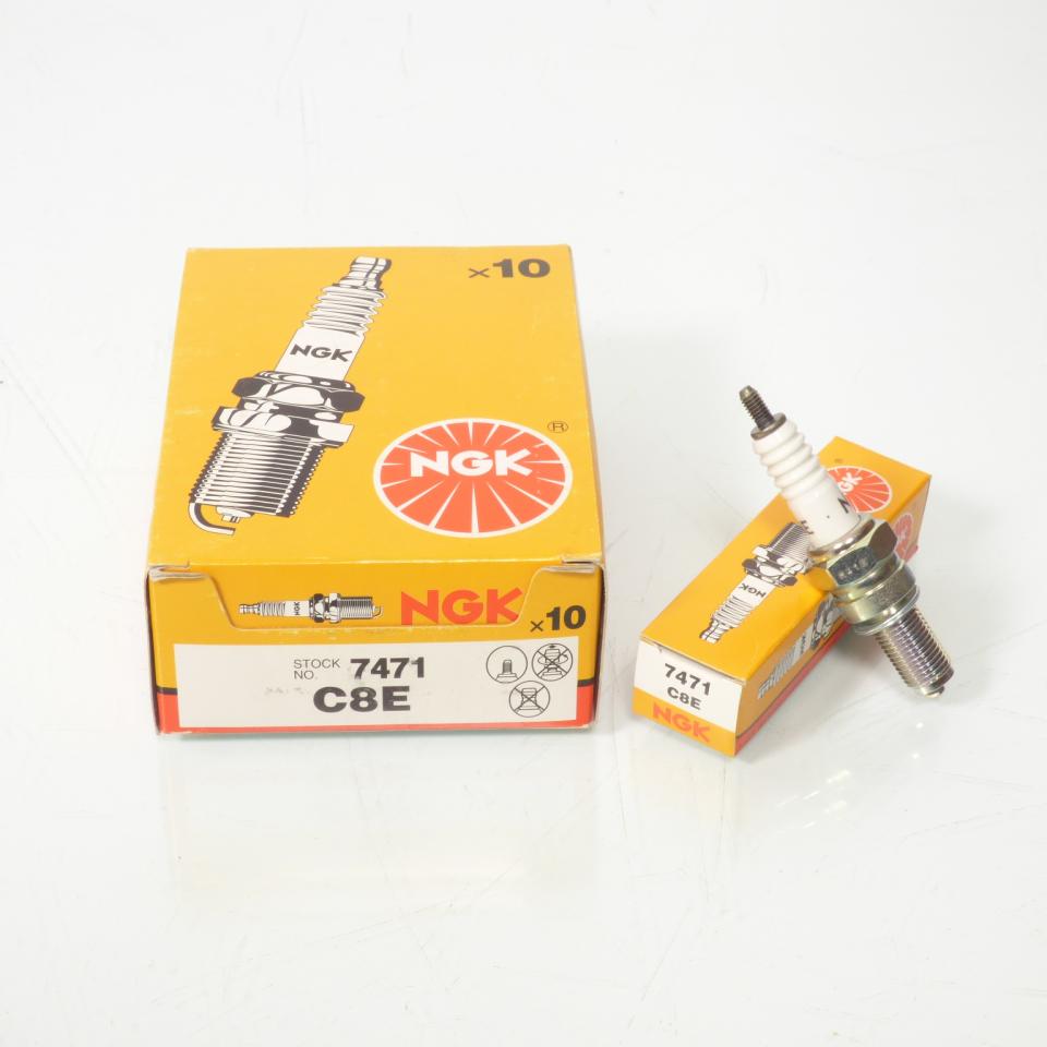 Bougie d'allumage NGK pour Moto Husaberg 350 FE 1991 à 1999 C8E / 7471 / Par 10 Neuf