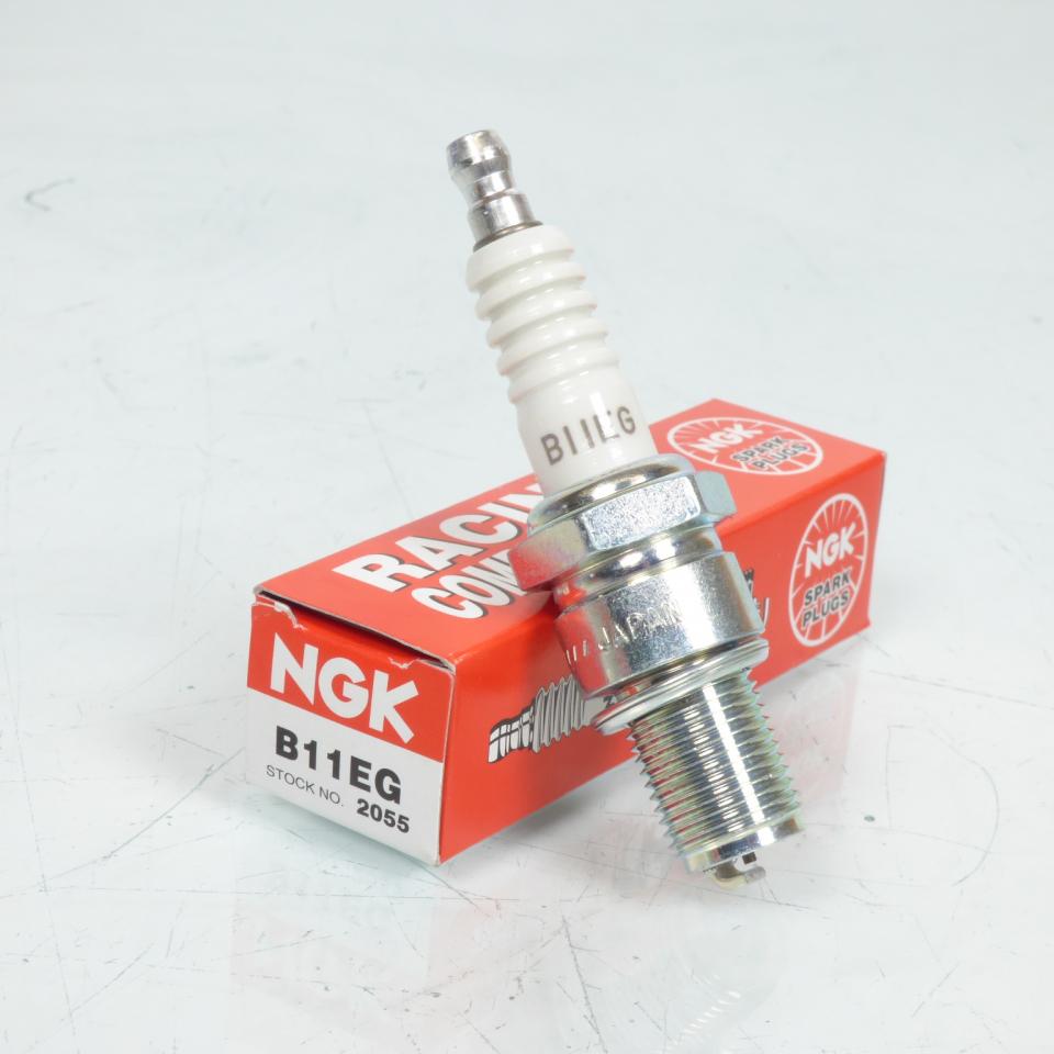 Bougie d'allumage NGK B11EG / 2055 / Par 4 Racing Compétition pour moto Neuf