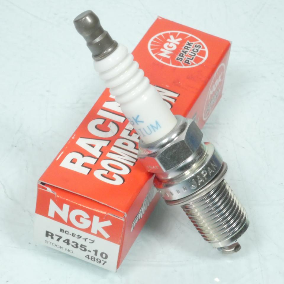 Bougie d'allumage NGK pour moto Husqvarna 125 WRE COMPÉTITION Après 1998 R7435-10 / 4897 Neuf