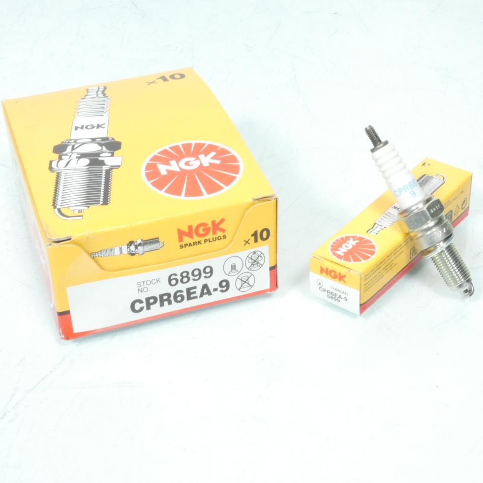 Bougie d'allumage NGK pour Scooter Honda 125 Anf Innova Après 2007 CPR6EA-9 / 6899 / Par 10 Neuf