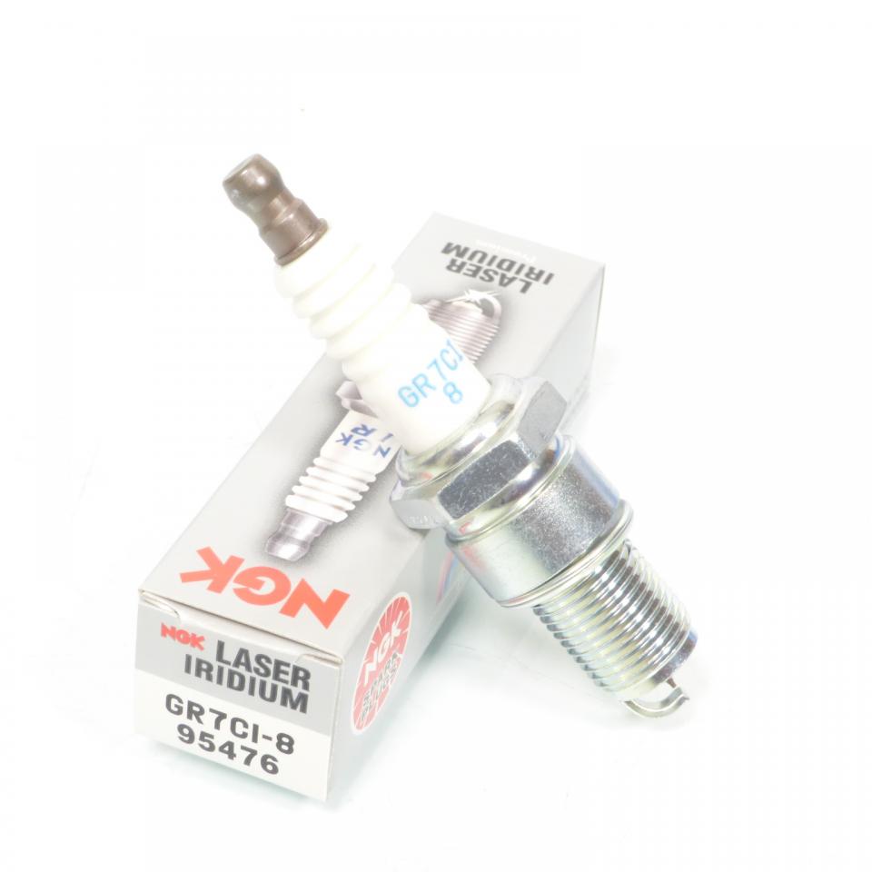 Bougie d'allumage NGK pour moto GR7CI-8 / 95476 / 36110100 / Par 4 Neuf