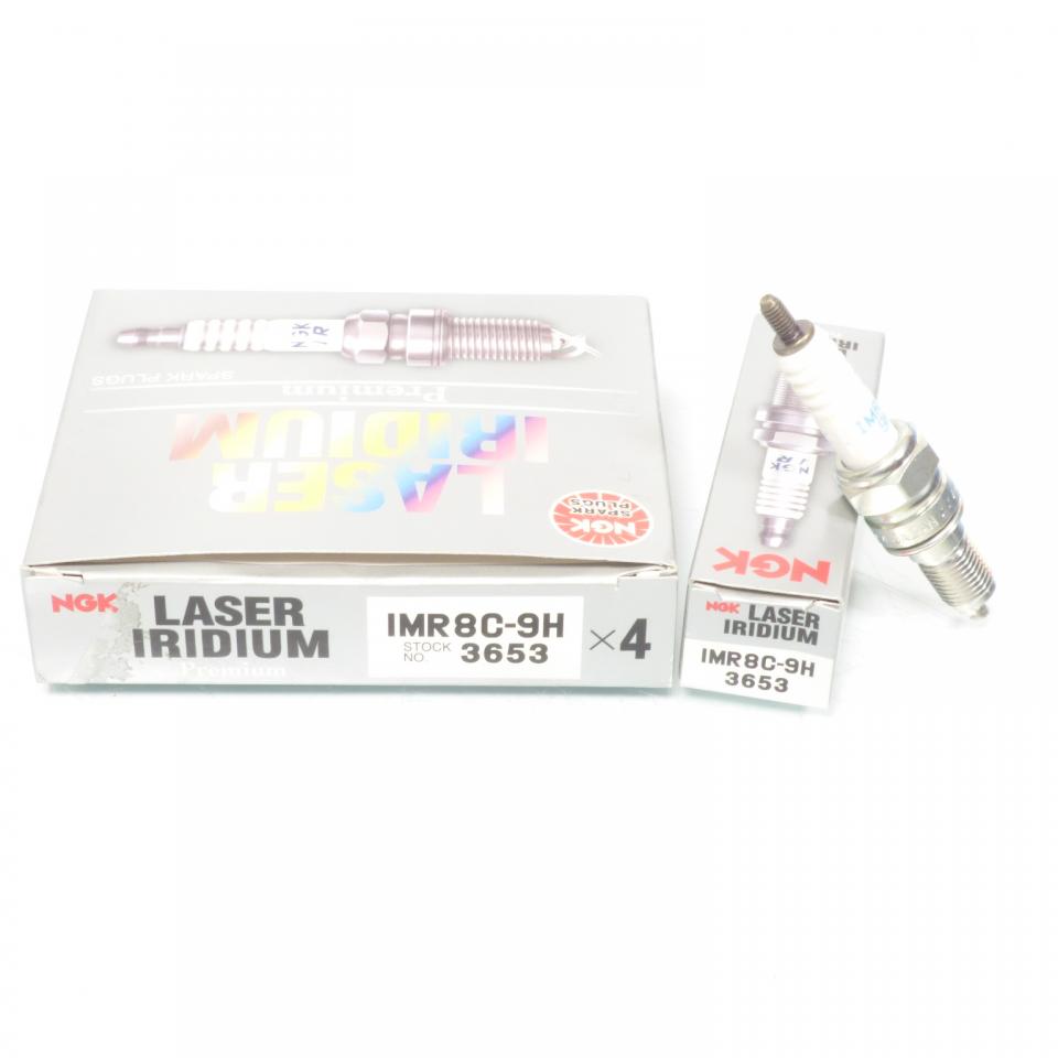 Bougie d'allumage NGK pour Honda 250 Cr-F R IMR8C-9H / 3653 / Par 4 Neuf