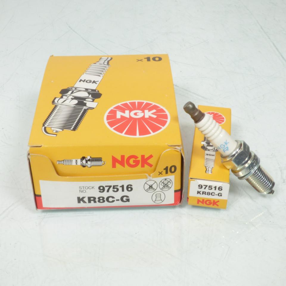 Bougie d'allumage NGK pour moto Ducati 400 Scrambler 2015 à 2020 KR8C-G Par 10 Neuf