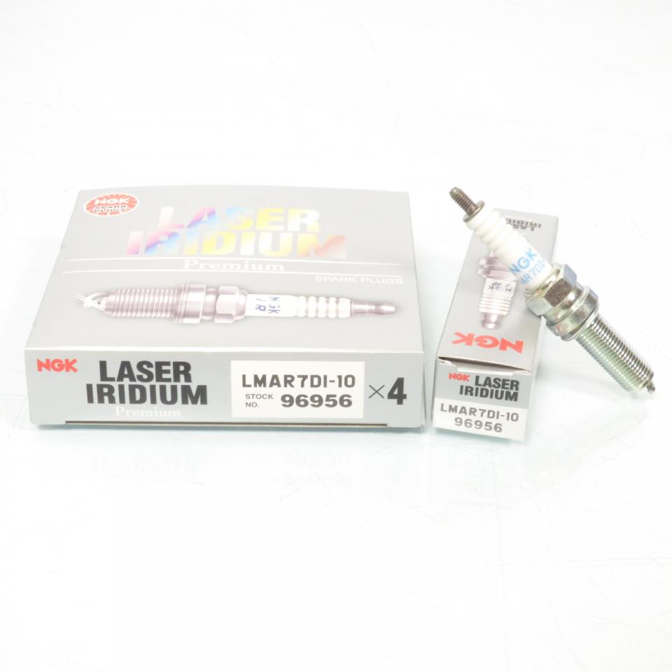 Bougie allumage NGK pour KTM 690 Duke 2016 à 2019 LMAR7DI-10 / 60439094000 / Par 4 Neuf