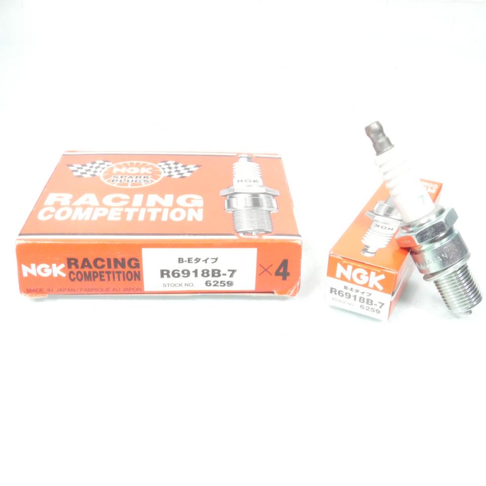Bougie d'allumage NGK pour moto R6918B-7 / 6259 par 4 Neuf