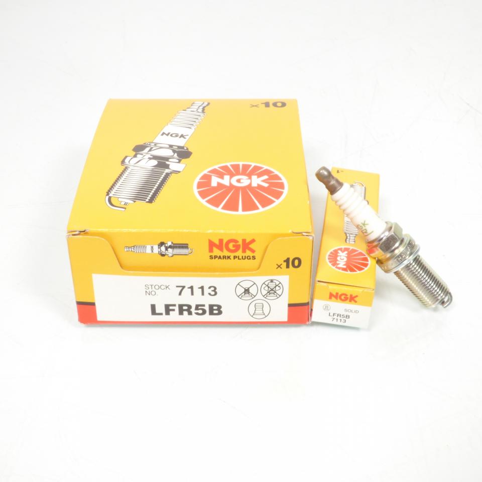 Bougie d'allumage NGK pour moto LFR5B / 7113 Neuf