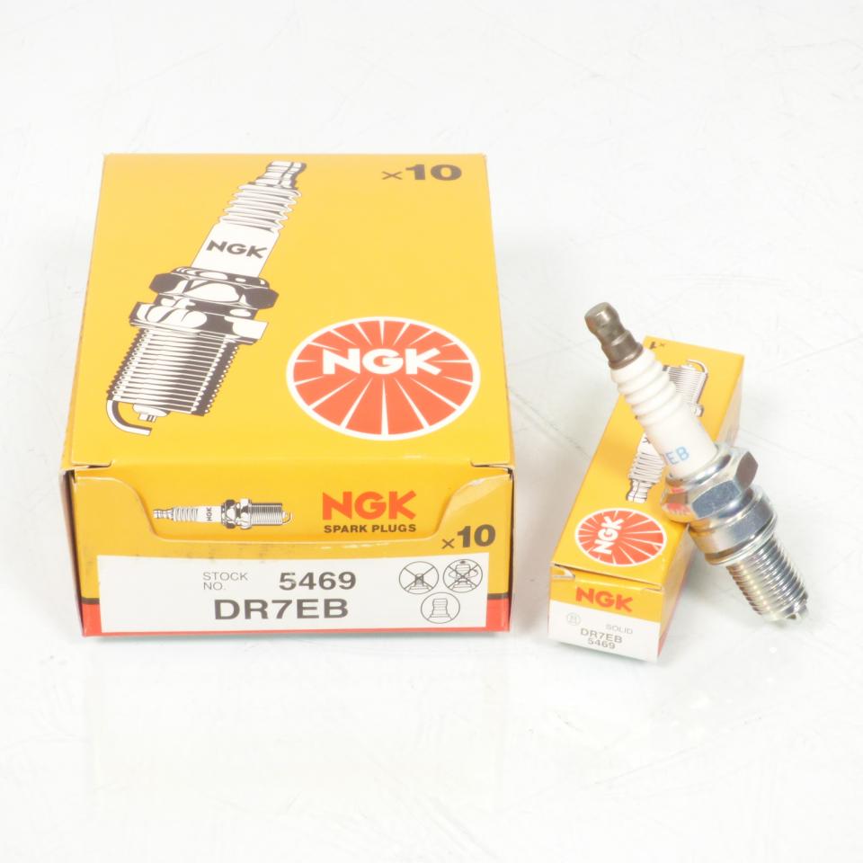 Bougie d'allumage NGK pour moto DR7EB / 5469 / 10 Neuf