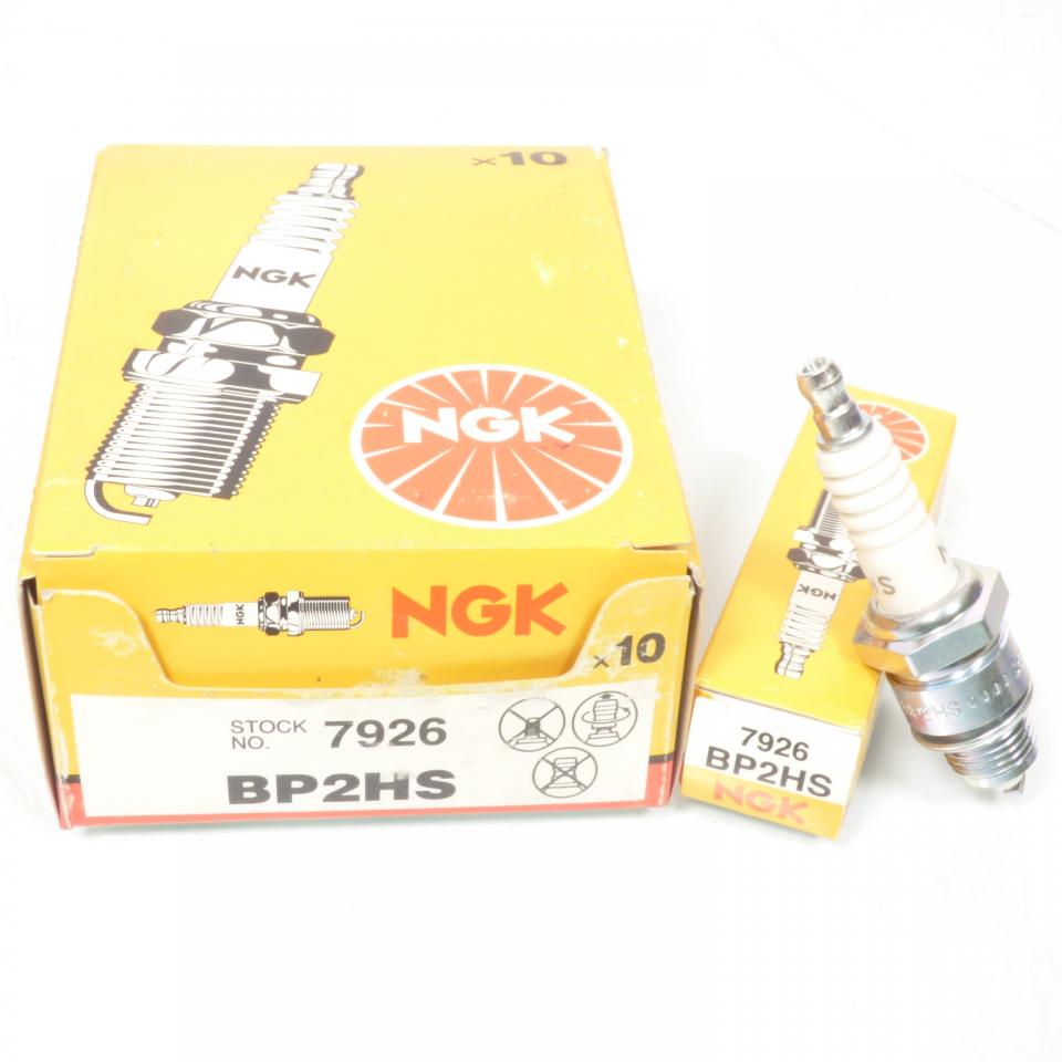 Bougie d'allumage NGK pour moto BP2HS / 7926 / 10 Neuf