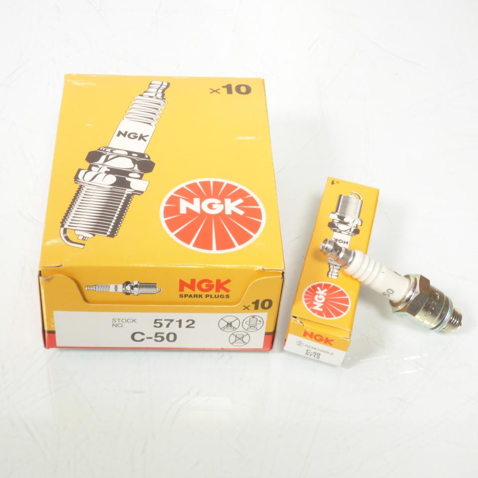 Bougie d'allumage NGK pour Auto C-50 / 5712 / Par 10 Neuf