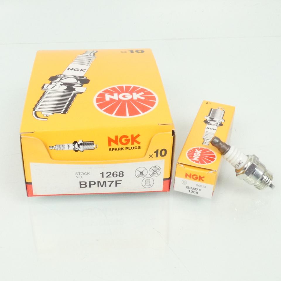 Bougie d'allumage NGK pour moto BPM7F / 1268 / Par 10 Neuf