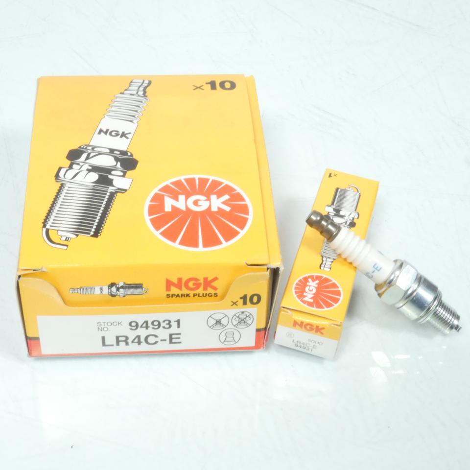 Bougie d'allumage NGK pour moto LR4C-E / 94931 / Par 10 Neuf