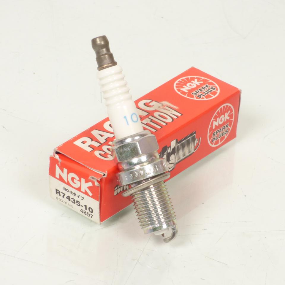 Bougie d'allumage NGK pour moto Husqvarna 125 WRE COMPÉTITION Après 1998 R7435-10 Neuf