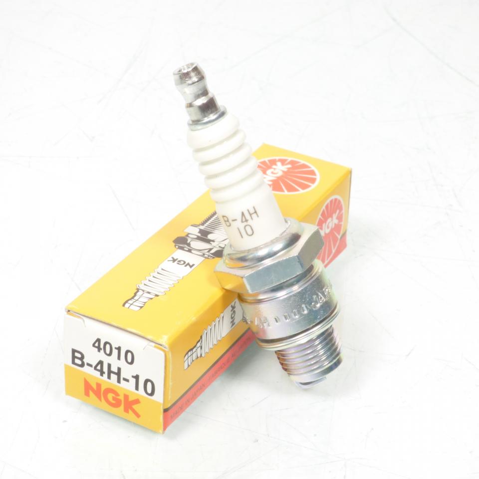 Bougie d'allumage NGK pour moto B-4H-10 / 4010 / Par 10 Neuf