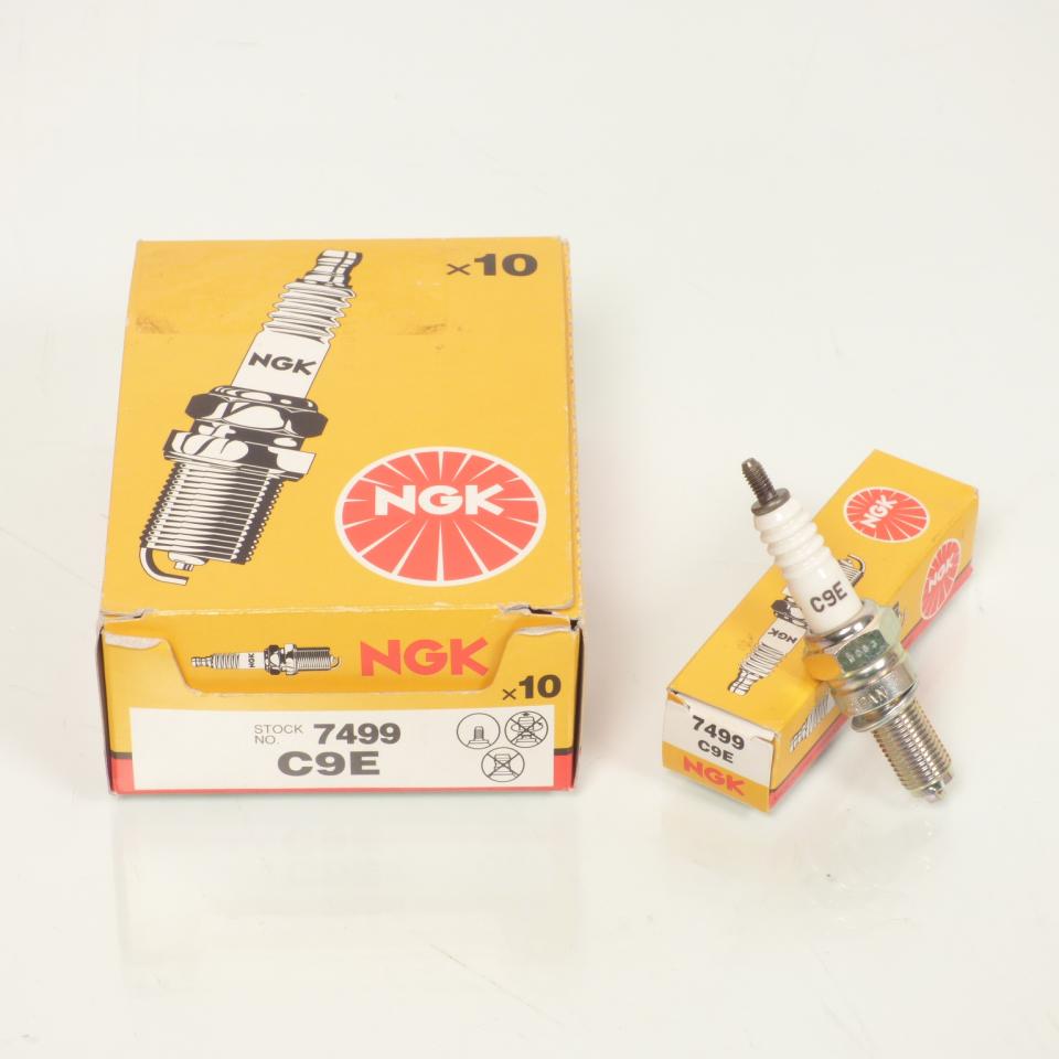 Bougie d'allumage NGK pour auto C9E / 7499 / Par 10 Neuf