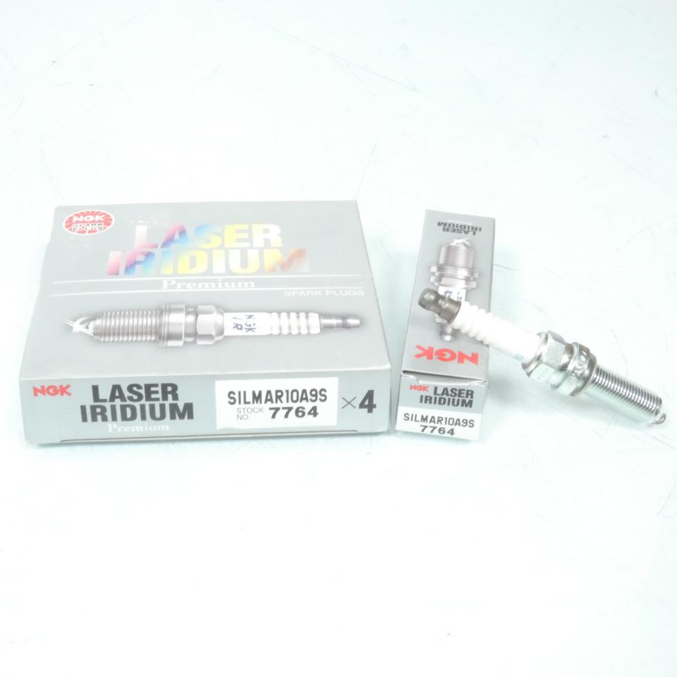 Bougie d'allumage NGK pour moto Honda 450 Cr-F R 2008 à 2022 SILMAR10A9S / 7764 / Par 10 Neuf