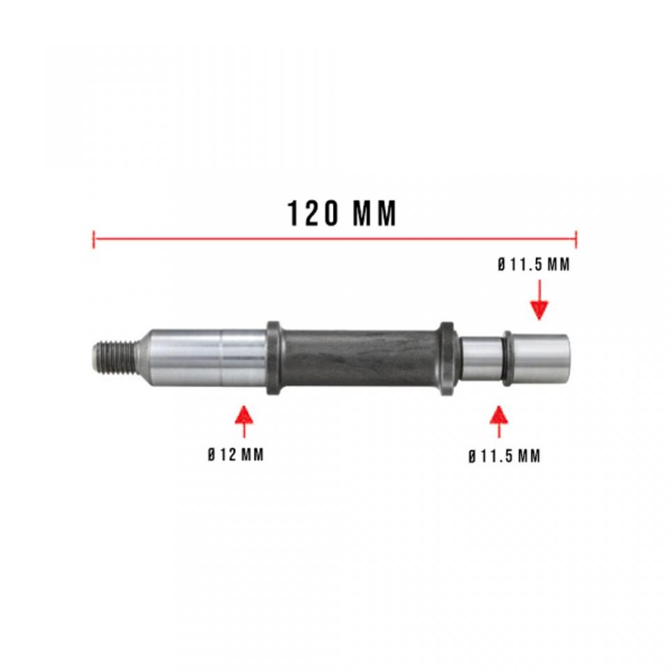 Axe arbre secondaire boite vitesse RMS pour scoot Piaggio 80 Vespa PX 1981-1989